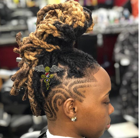 We Found The Best Braid and Loc Undercuts Instagram Has To Offer
